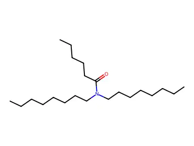 N,N-Dioctylhexanamide structure