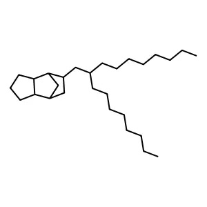 4,7-Methano-1H-indene, octahydro-5-(2-octyldecyl)- structure