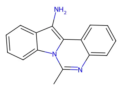 6-Methylindolo[1,2-c]quinazolin-12-amine structure