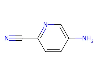 5-Aminopyridine-2-carbonitrile structure