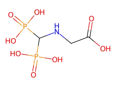 N-(Diphosphonomethyl)glycine structure
