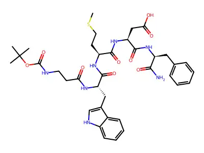 五肽胃泌素 structure