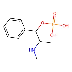 磷酸麻黄碱 structure