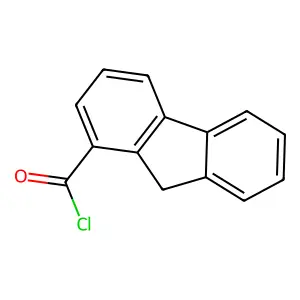Fluorene-1-carbonyl chloride structure