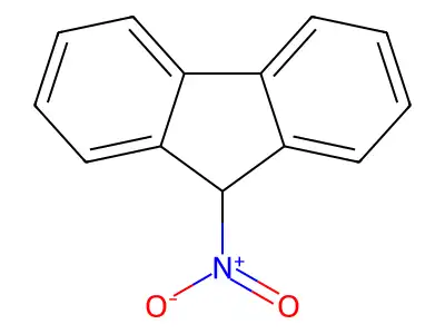 1-Nitrofluorene structure