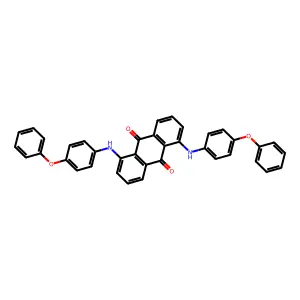 9,10-Anthracenedione, 1,5-bis((4-phenoxyphenyl)amino)- structure