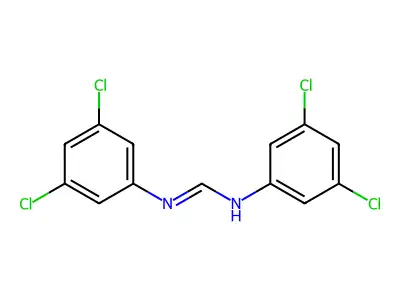 Methanimidamide, N,N'-bis(3,5-dichlorophenyl)- structure