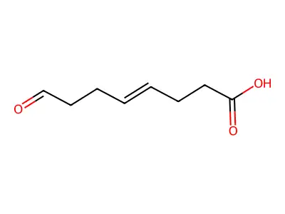 8-Oxooct-4-enoic acid structure