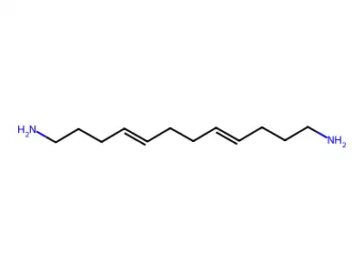4,8-Dodecadiene-1,12-二胺 structure