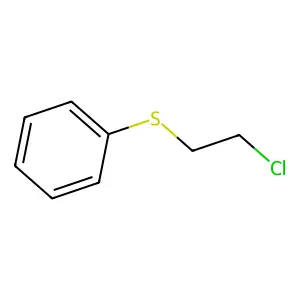 ((2-Chloroethyl)thio)benzene structure