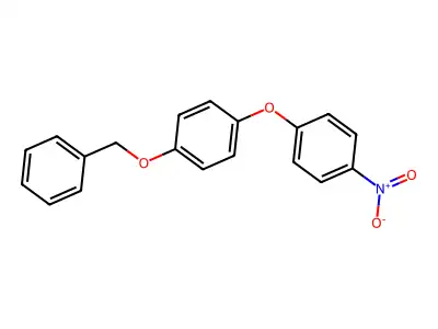 4-(4-Benzyloxyphenoxy)-1-nitrobenzene structure