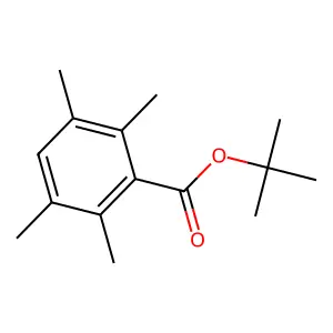 Tert-butyl 2,3,5,6-tetramethylbenzoate structure