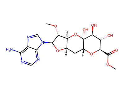 Herbicidin B structure