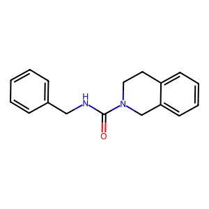 N-Benzyl-3,4-dihydroisoquinoline-2(1H)-carboxamide structure