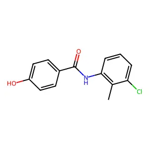 N-(3-氯-2-甲基苯基)-4-羟基苯甲酰胺 structure