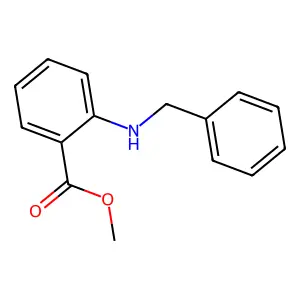 Methyl 2-(benzylamino)benzoate structure