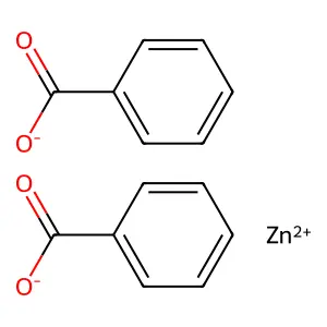 Zinkbenzoat structure