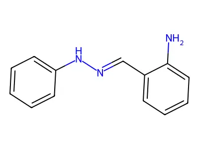 o-Aminobenzalphenylhydrazon structure
