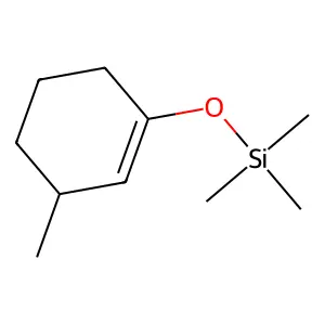 Trimethyl-(3-methyl-cyclohex-1-enyloxy)-silane structure