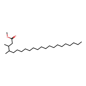 Methyl 3,4-dimethyldocosanoate structure