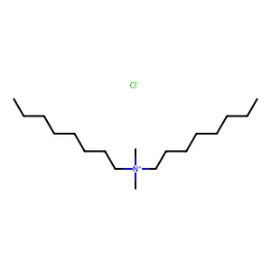二辛基二甲基氯化铵 structure