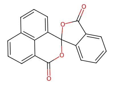 Spiro[isobenzofuran-1(3H),1'-[1H,3H]naphtho[1,8-cd]pyran]-3,3'-dione structure