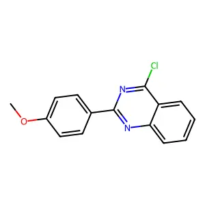 4-Chloro-2-(4-methoxyphenyl)quinazoline structure