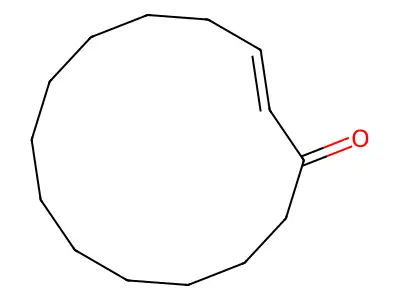 2-Cyclotetradecen-1-one structure