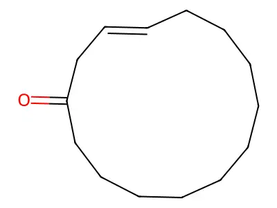 3-Cyclotetradecen-1-one structure