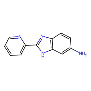 2-(pyridin-2-yl)-1H-benzo(d)imidazol-5-amine structure