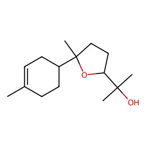 甜没药萜醇氧化物B structure