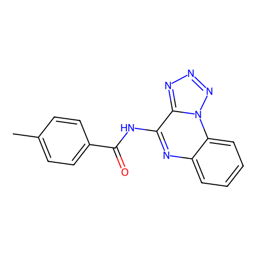 4-methyl-N-(tetrazolo[1,5-a]quinoxalin-4-yl)benzamide structure