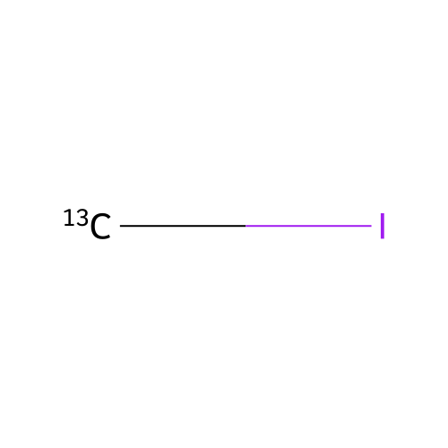 Iodomethane-13C structure
