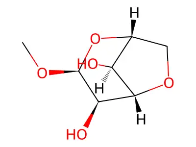 3-Methoxy-2,6-dioxabicyclo[3.2.1]octane-4,8-diol structure