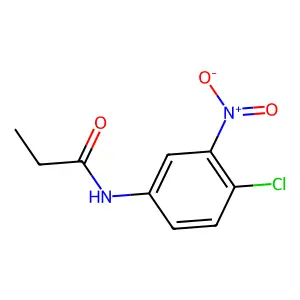 4'-Chloro-3'-nitropropionanilide structure