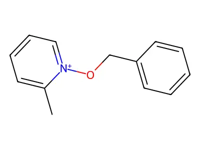1-(Benzyloxy)-2-methylpyridin-1-ium structure