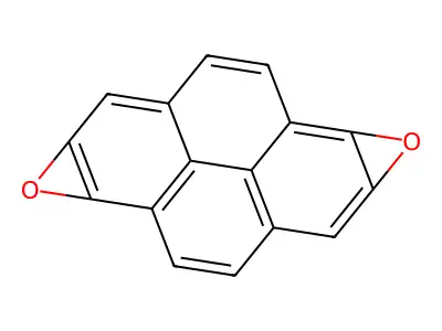 Pyreno[4,5-b:9,10-b']bisoxirene, 3b,4a,7b,8a-tetrahydro- structure