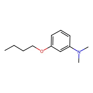 Benzenamine, 3-butoxy-N,N-dimethyl- structure