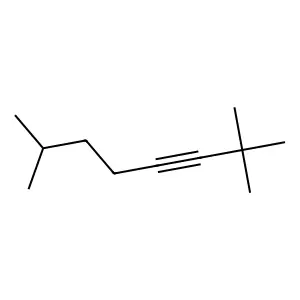 2,2,7-Trimethyl-3-octyne structure