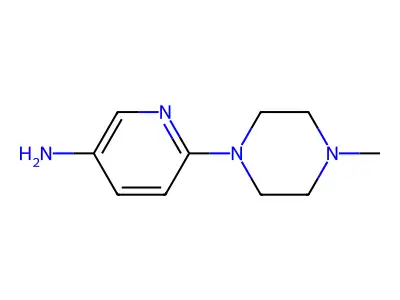 6-(4-Methylpiperazin-1-yl)pyridin-3-amine structure