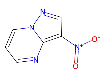3-Nitropyrazolo[1,5-a]pyrimidine structure