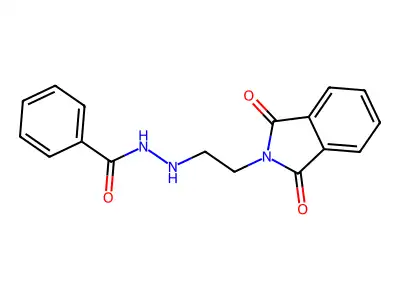 Benzamide, N-((2-(1,3-dihydro-2H-isoindol-2-yl)ethyl)amino)- structure