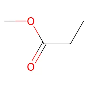 丙酸甲酯 structure