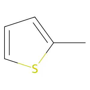 2-甲基噻吩 structure