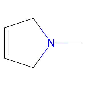 2,5-Dihydro-1-methylpyrrole structure