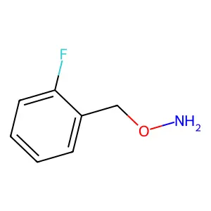 O-(2-Fluorobenzyl)hydroxylamine structure