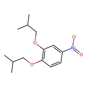 3,4-Diisobutoxy-nitrobenzol structure