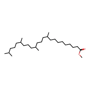Methyl 10,14,18,22-tetramethyltricosanoate structure