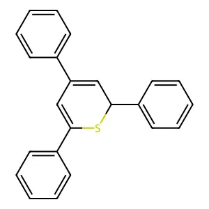 2,4,6-Triphenyl-2H-thiopyran structure