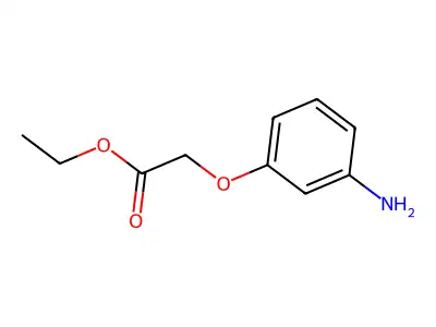 Ethyl 2-(3-aminophenoxy)acetate structure